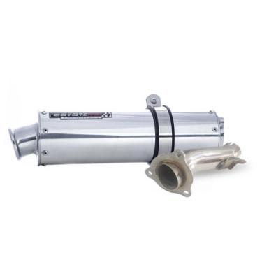 Imagem de Escape / Ponteira Coyote RS1 Aluminio Redondo - Bandit 650 N/S até 200