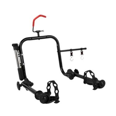 Imagem de menolana Suporte de parede para bicicleta, gancho para capacete, ajustável, dobrável, acessório para ciclismo para galpões, apartamentos e casas