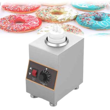 Imagem de CNAOHGHN MáQuina De ConservaçãO De Geleia E Queijo Com Bomba De 650ml, Temperatura AjustáVel De 30 A 85°C,2 MéTodos De Aquecimento Para Fondue E Sobremesas