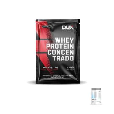 Imagem de Kit Whey Protein Concentrado Sache Cookies + Creatina Crealive 300g DUX