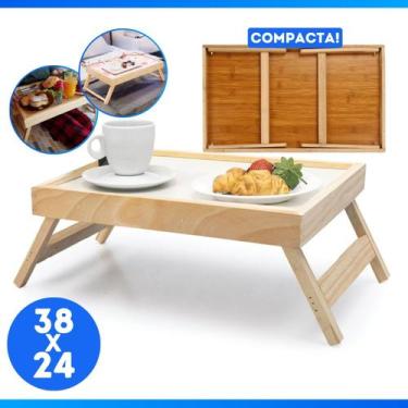 Imagem de Bandeja Mesa de Servir Small Para Cafe Na Cama - Madlar