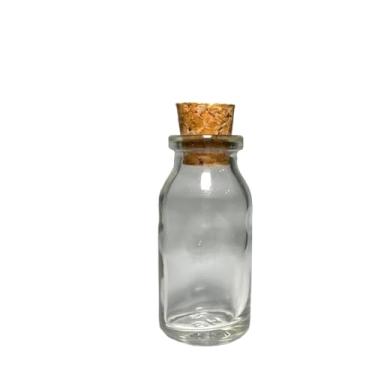 Imagem de Kit 50 Frascos de Vidro Penicilina 8,5ml com Rolha de Cortiça – Ideal para Lembrancinhas, Festas, Casamentos e Artesanato(TAMANHO 10ML)