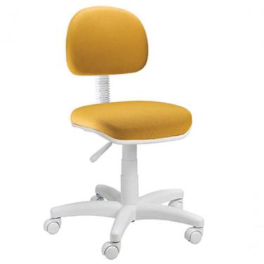 Imagem de Cadeira Secretária Com Base Giratória Confort Plus Amarelo