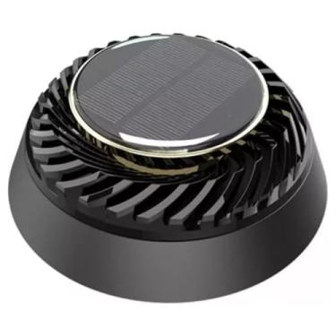 Imagem de Aromatizante Circular Difusor de Cheiro Para Carro a Energia Solar