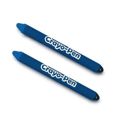 Imagem de Caneta Stylus Touch Screens, suave ao toque, ABS adequado para crianças e silicone macio, aderência ergonômica sem arranhões com cordões destacáveis para rabiscos (azul)
