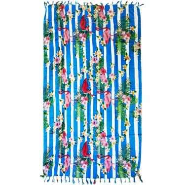 Imagem de Canga Alma de Praia Flamingos-Feminino