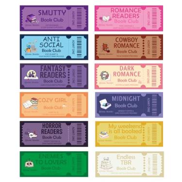 Imagem de Marcador de página divertido para o clube do livro, 120 peças, marcador, colorido, clube, cowboy, romance, romance sombrio, desenhado, marcador de página, presente para mulheres, homens, amantes de