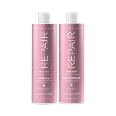 Imagem de Kit Jacques Janine Hair Care Repair Shampoo 450ml + Condicionador 440m