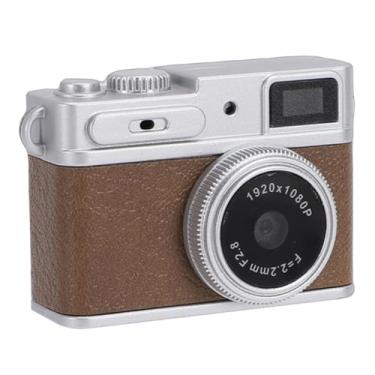 Imagem de VBESTLIFE Mini Câmera retrô Com Vídeo 1080P, Fotos de 3MP, Câmera Digital Com Chaveiro, Tela de 0,96 Polegadas, OTG Tipo C, para Viagens, Vlogging Diário (BROWN)