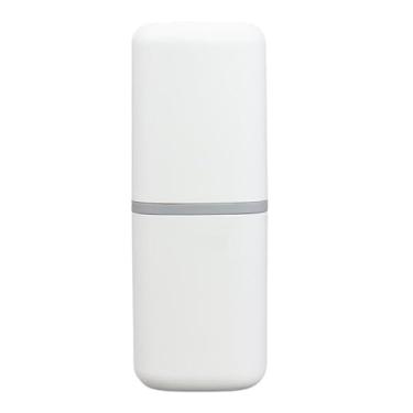 Imagem de Porta Escova de Dentes de Plástico Branco para Viagem