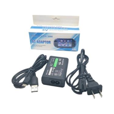 Imagem de Carregador De Parede Sony PSP PSV Adaptador De Energia AC Plugue EU US
