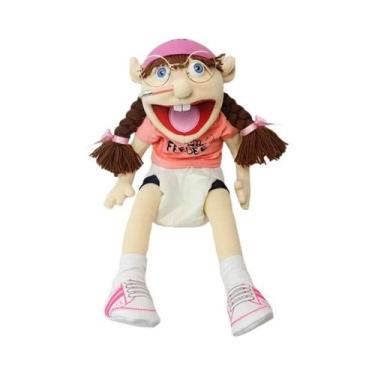 Imagem de Fantoches De Mão Da Série Jeffy De 60cm, Brinquedo De Pelúcia Para Ace