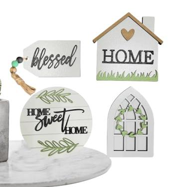 Imagem de Decoração de Bandeja em Camadas, Decoração De Mesa Para Festas E Feriados, Ornamento de Mesa para Feriados, Para Casa Escritório Apartamento Café Restaurantes Hotéis Quarto Sala de Estar Estudo e Entr