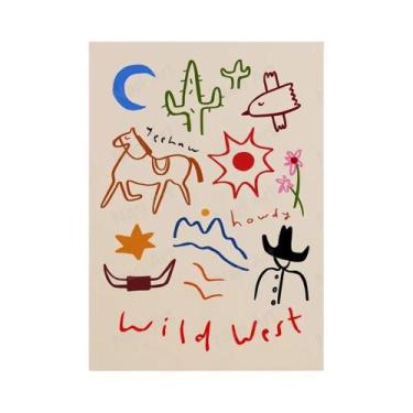 Imagem de Decoração De Quarto Infantil Com Animais Engraçados, Tigre, Cão, Coelh