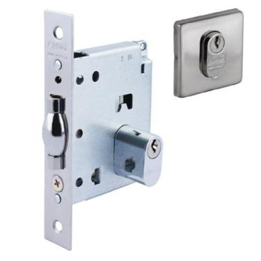 Imagem de Fechadura 278 St2 45mm Rolete Com Cilindro Lafonte - LaFonte Assa Ablo
