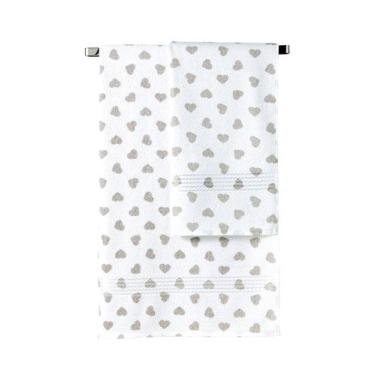 Imagem de Jogo Toalha De Banho E Rosto Felpudo Prisma Formosa 2 Peças - Dohler, 