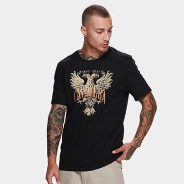 Imagem de Camiseta Cavalera Indie Eagle Live-Action Masculina-Masculino