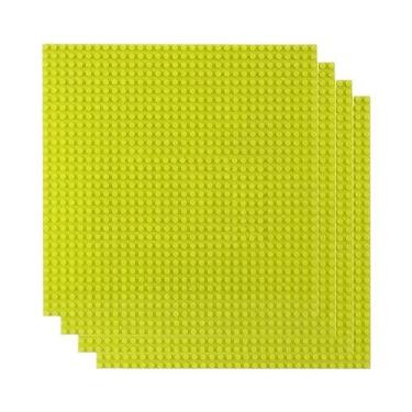 Imagem de Placas Base Clássicas 32x32 16x32 4 Peças Blocos De Montar DIY Plástic
