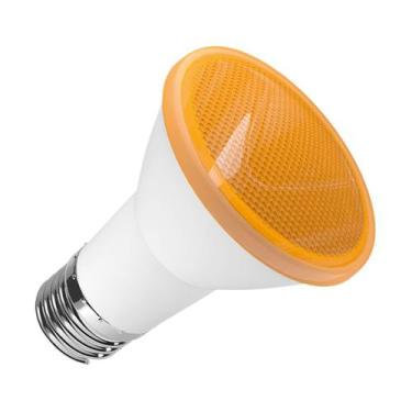 Imagem de Lampada led par20 6w cor ambar 127 220v ip65 e27 luminatti