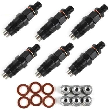 Imagem de Set Of 6 New Diesel Fuel Injectors Set For Patrol GU Y61 TD42 TD42T Automobile Professional