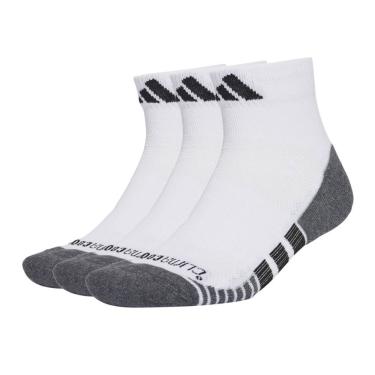 Imagem de Kit 3 Pares De Meias Adidas Cano Curto Performance Unissex