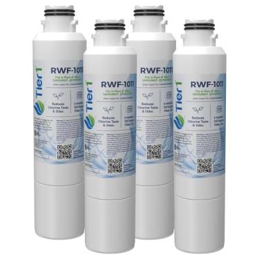 Imagem de Tier1 Substituição para Samsung DA29-00020B, DA29-00020A, HAFCIN/EXP, HAFCIN, 46-9101, DA97-08006A-B Filtro de água de geladeira pacote com 4