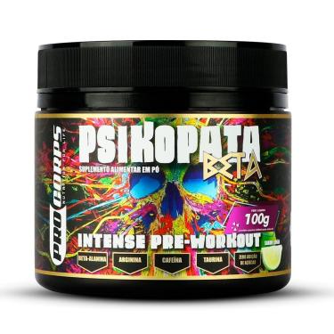 Imagem de Pré Treino Psikopata 100g - Procorps-Unissex