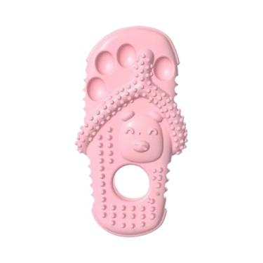 Imagem de Brinquedo para Cão | Design de Chinelo para Mastigação Interativa - Brinquedo Resistente para Cães que Gostam de Mastigar Forte - Para Presente em Festas Como Natal e Aniversário e Brincadeiras