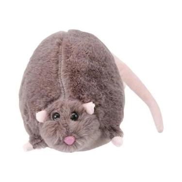 Imagem de Boneco De Rato De Pelúcia Macio Com Ramo De Flor Gigante Para Crianças