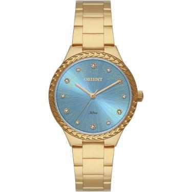Imagem de Relógio Orient Feminino Ref: Fgss0247 A1Kx Casual Dourado