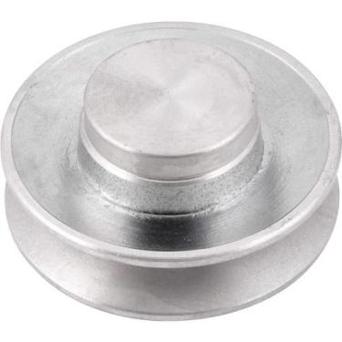 Imagem de Polia de Alumínio 1 Canal, Perfil B, 90 mm, sem Furo Vonder OstenVonde