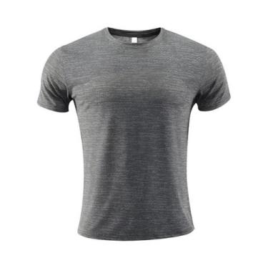 Imagem de Camiseta Masculina De Manga Curta Multicolorida De Secagem Rápida E Re