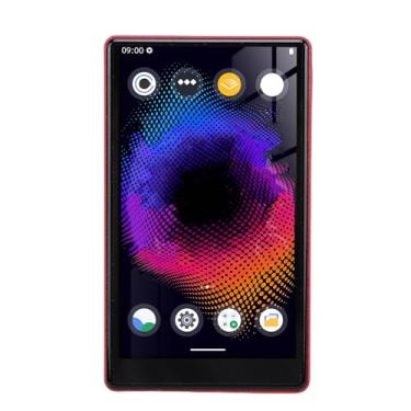 Imagem de EBTOOLS Leitor de MP3, Leitor de MP4 Com Tela Sensível Ao Toque HD de 5 Polegadas Com áudio HiFi, Armazenamento de 64 GB, WiFi, Rádio FM, Gravador de Voz, Chip MTK MT6762, para Amantes (vermelho)