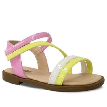 Imagem de Sandália Rasteira Infantil Menina 22ao27 Festa Leve 04.102i-Feminino