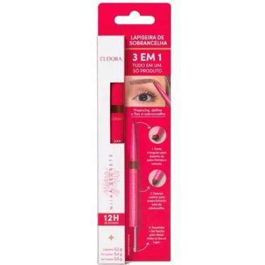 Imagem de Lapiseira de Sobrancelha Niina Secrets 3 em 1 Média 1.1g - Eudora