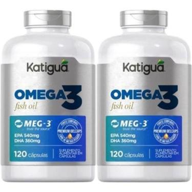 Imagem de Kit 2X Omega 3 Meg-3 - 120 Cápsulas - Katiguá-Masculino