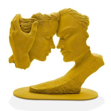 Imagem de Escultura Decorativa Casal Romeu e Julieta - Amor - Tam M - 3D Think B
