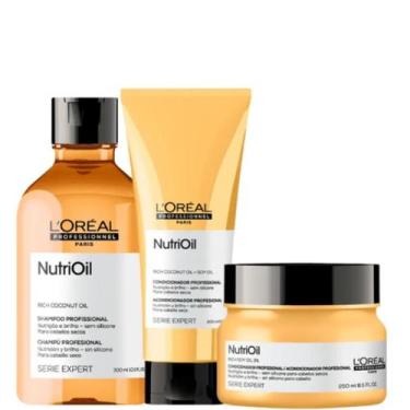 Imagem de Kit L'Oréal Professionnel NutriOil Trio Essential (3 Produtos)