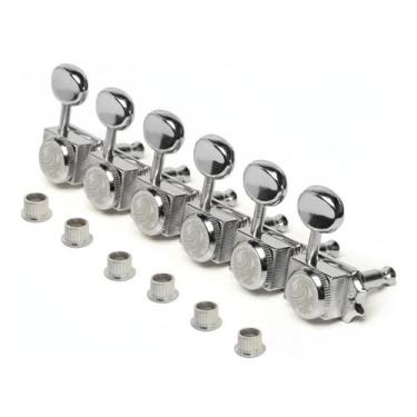 Imagem de Jogo de Tarraxas Com Trava Thida Para Stratocaster Telecaster Vintage