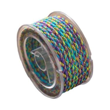 Imagem de Fio De Poliéster Colorido 3.5mm 3.5m Para DIY, Materiais Para Fazer Co