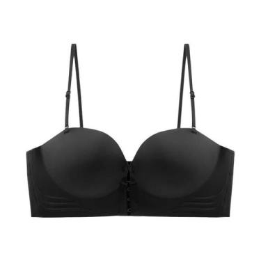 Imagem de Sutiã Feminino Sem Costura Antiflacidez Com Fecho Frontal Sem Alças E 
