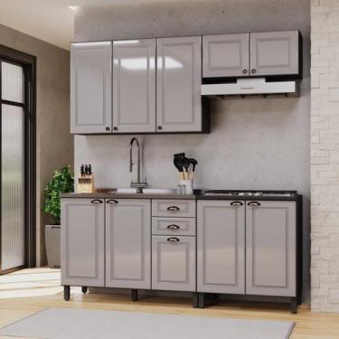 Imagem de Cozinha Americana Modulada Compacta 4 Peças Paris - Indekes