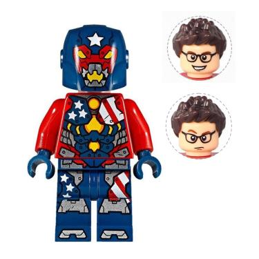 Imagem de Boneco Super Herois E Vilões Hq Quadrinhos Bloco De Montar