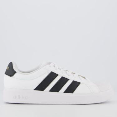 Imagem de Tenis Adidas Streettalk Branco e Preto, 37