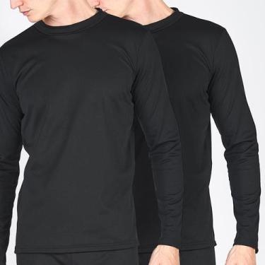 Imagem de Kit 2 Blusas Segunda Pele Térmicas Masculina - Shenus, G