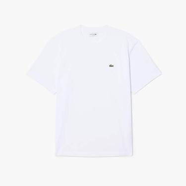 Imagem de Camiseta Lacoste De Malha De Algodão Pesado Masculina-Masculino