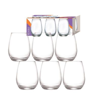 Imagem de Conjunto de Copos para Água Ruvolo Emerald 350 ml - 6 Peças