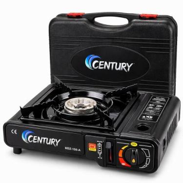 Imagem de Fogareiro A Gás Portátil De Mesa Maleta Para Camping e Cozinha - Centu