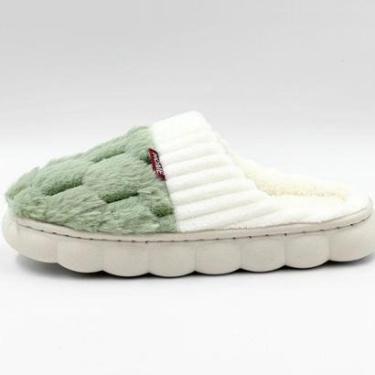 Imagem de Pantufa Europa Nuvem Bia em Pelo e Fleece Feminina-Feminino
