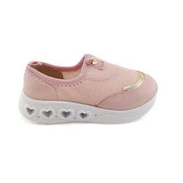 Imagem de Tenis Slip On Menina com Led Colorido Confortavel-Feminino